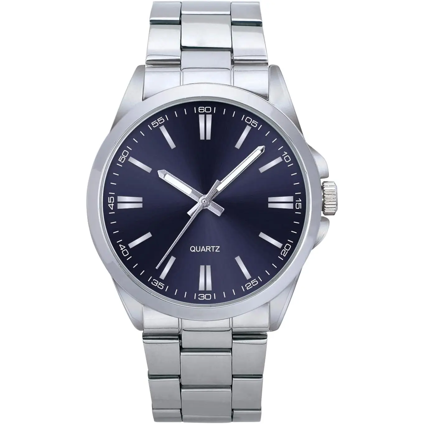 Men's Classic Watch 41mm Dial  Stainless Steel Case Analog Display Arabic Numerals