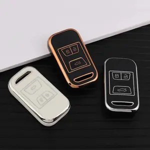 3 Buttons TPU Car Remote Key Fob Cover for Chery Tiggo 3 5X 4 8 Glx 7 2019 2020 Arrizo for Cheri Tiggo 8 Case Holder Protector