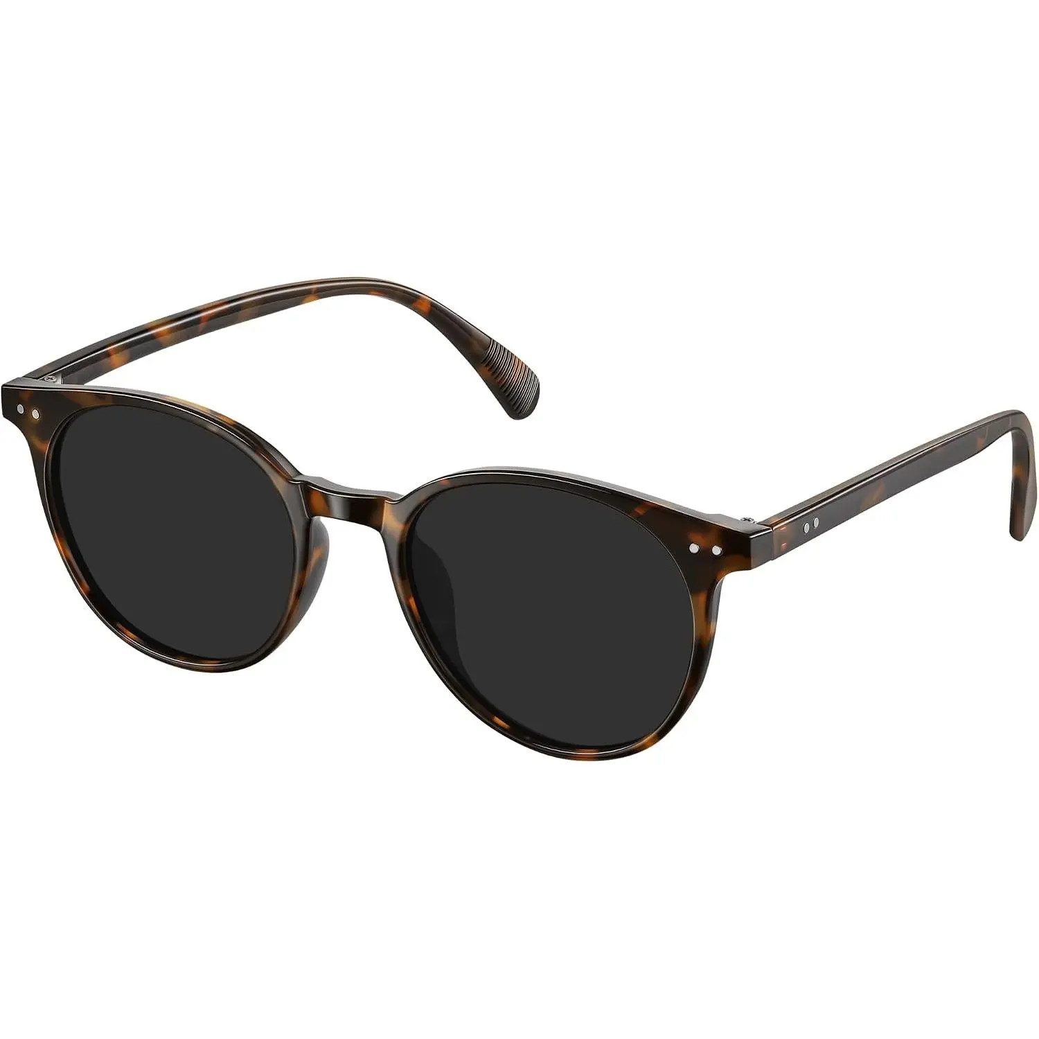 Round Sunglasses for Women Men, Polarized Retro Trendy Sunglasses  Small Frame, UV Protection Lens Fashion
