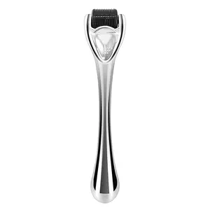 Professional Titanium Microneedle Derma Roller for Men and Women, Home Use Microneedling Tool with Storage Case & User Manual