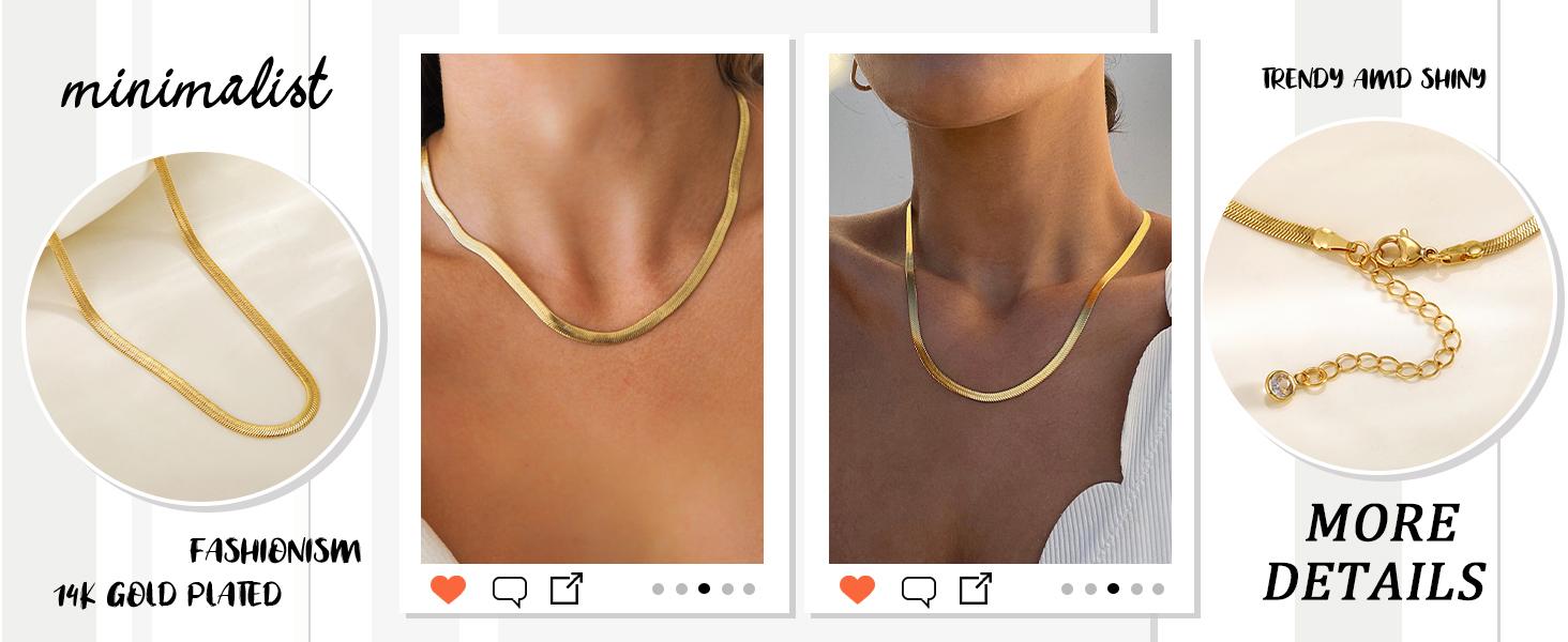 Layered Toggle Necklaces for Women: Dainty Link Chain Necklaces Paperclip Cuban Rope Adjustable Choker T-Bar Toggle Clasp Chunky Necklace For Valentine's Day gifts Trendy Jewelry