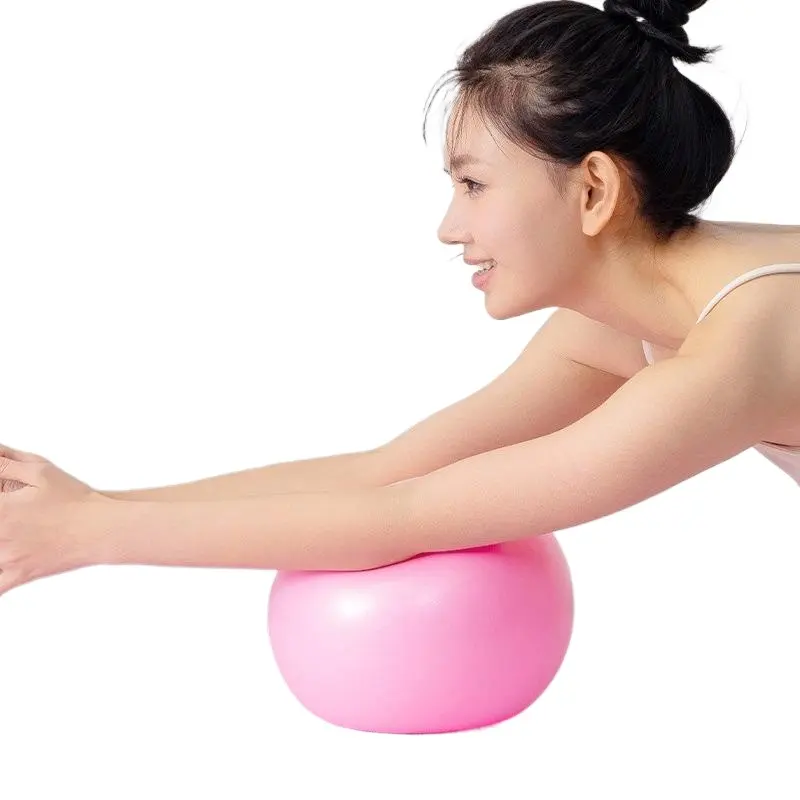 Thickened Anti-Burst Pilates Yoga Ball, Pelvic Floor Muscle Training Ball Postnatal Recovery Fitness Exercise Ball for Women Home Workout