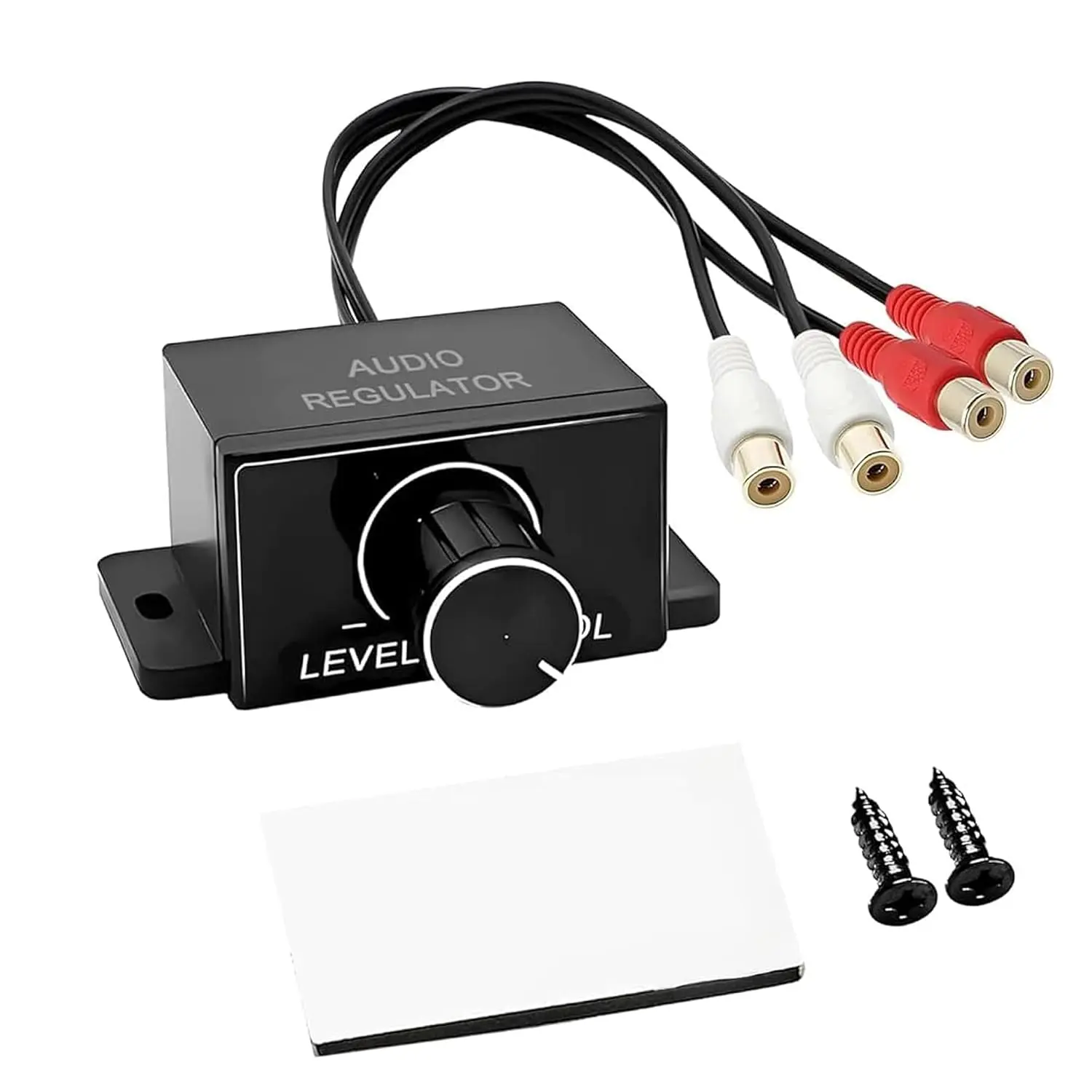 Level Controller -  Audio Bass Volume Control Knob | Suitable for Low End Amplifier Volume Control Cables for  and  Speakers