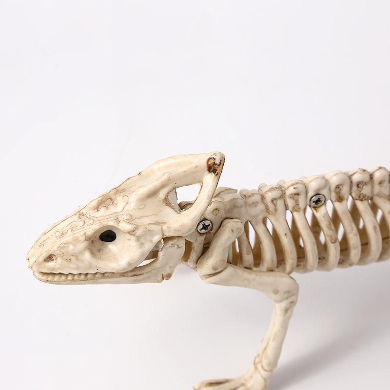 Creative imitation skeleton lizard ornament