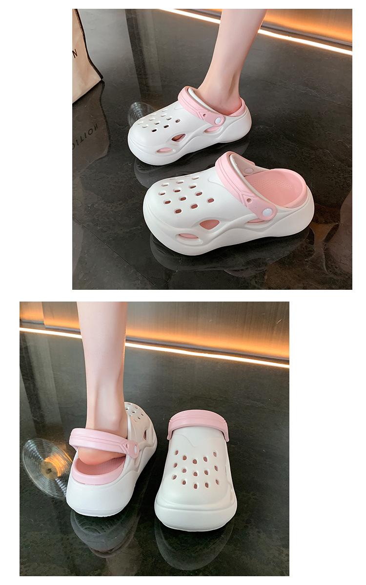 Women's EVA Platform Clogs, Soft Cushioned Non-slip Sandals, Indoor Outdoor Beach Slides, Comfortable Thick Sole Slippers for Summer Women's EVA Platform Clogs, Soft Cushioned Non-slip Sandals, Indoor Outdoor Beach Slides, Comfortable Thick Sole Slippers for Summer