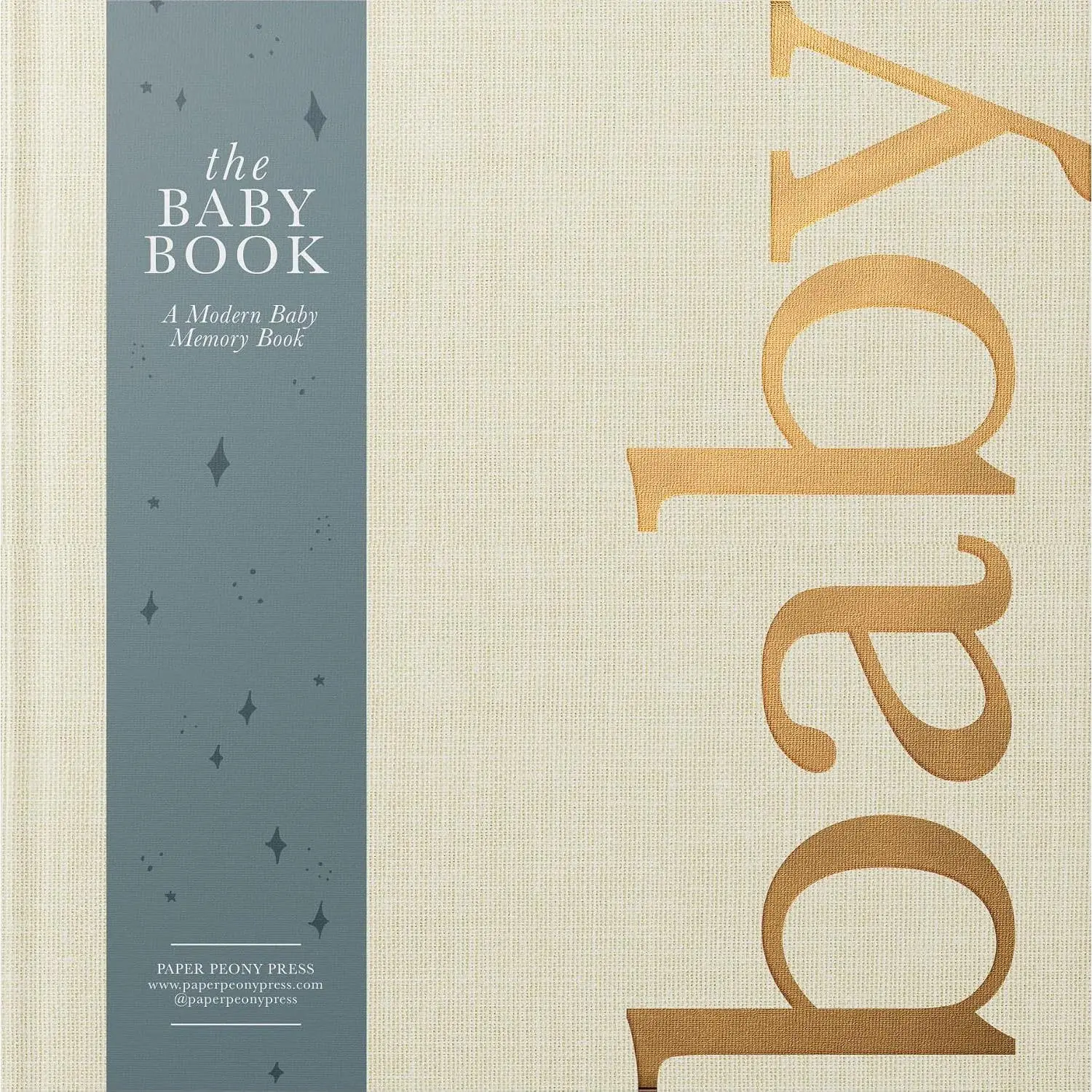 The Baby Memory Book: Beautiful Modern Baby Book and Scrapbook for Baby's First Years to Track Special Moments, Milestones and Growth from Pregnancy to First 5 Years