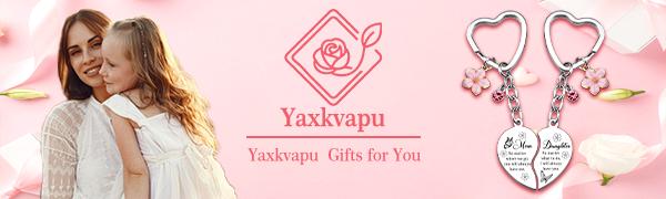 Gifts for Mother and Daughter, Mother's Birthday Gift, Daughter's Keychain, Christmas and Mother's Day Gift for Mother, 2 Heart-Shaped Matching Keychains