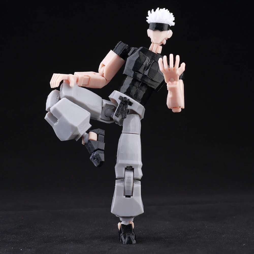 9L3D Printed Jujutsu Kaisen 3D Mini Figures, Satoru Gojo & Geto Suguru Action Model, Anime PVC Collectible Statue, Gift for Fans