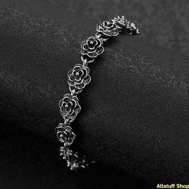 Ladies' Rose Bracelet – Perfect for birthdays, Valentine’s Day, Teacher’s Day, Christmas, New Year’s Day gifts, daily wear, vacations, parties & weddings. Minimalist elegant women’s jewelry.