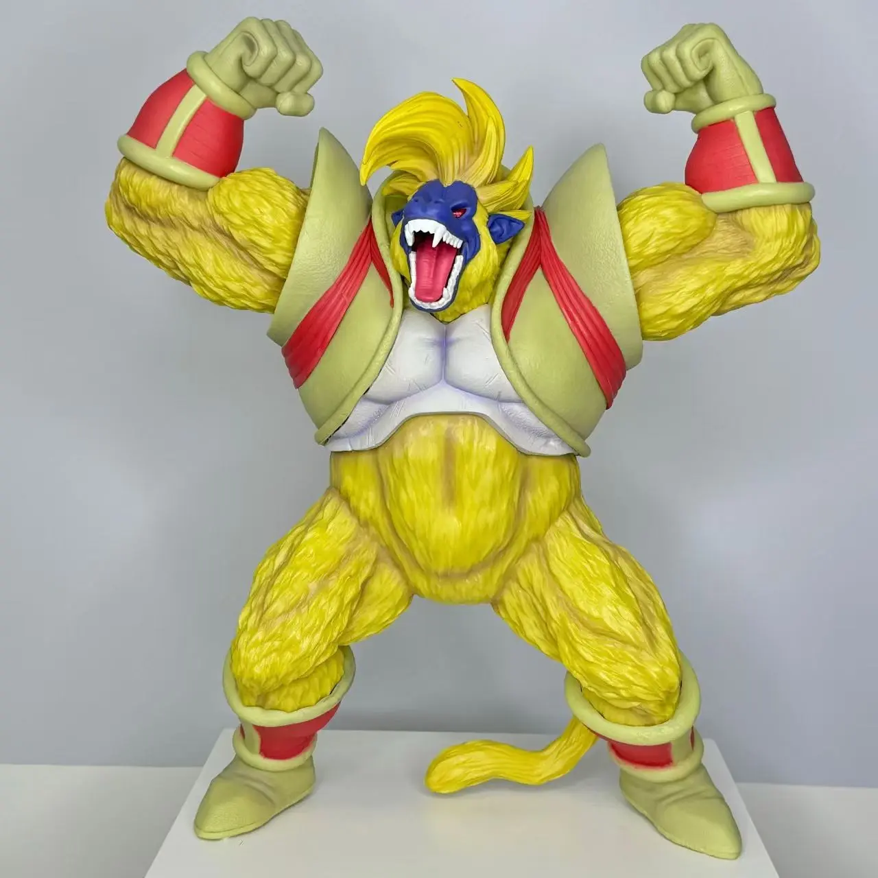 Super Saiyan Gk Baby Giant Ape Statue Model Figure, Transforming Gorilla Collectible Handmade Sculpture, Unique Anime Merchandise Gift