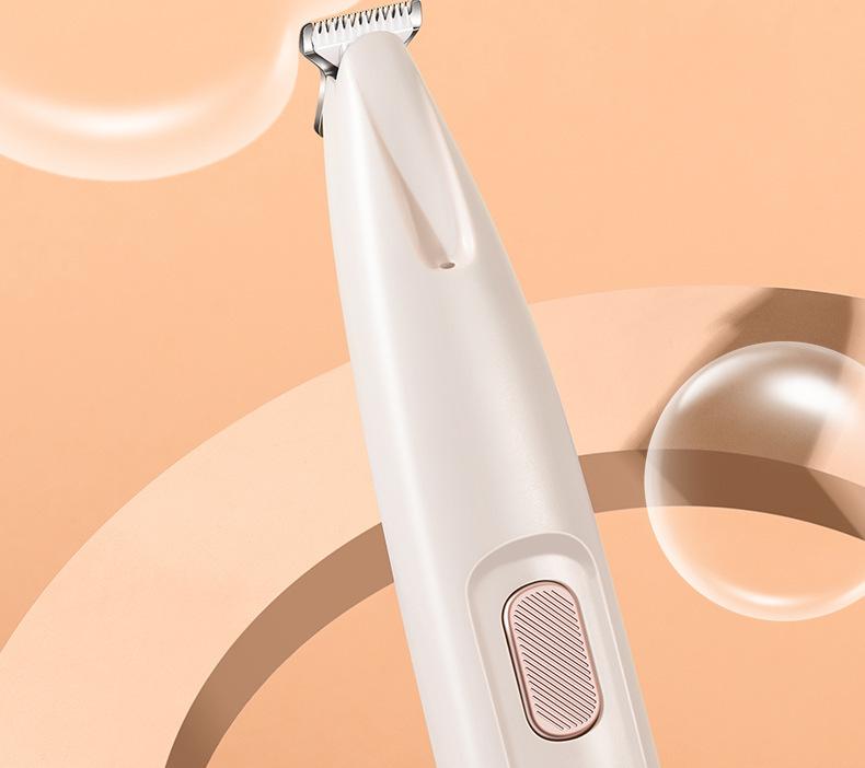 Rechargeable Pet Hair Trimmer Kit, Pet Paw Trimmer, Cordless Quiet Dog Trimmer for Grooming with LED Light, Small Dog Grooming Clippers for Dogs & Cats, Pet Grooming Tool,Waterproof, low noise pet shaver