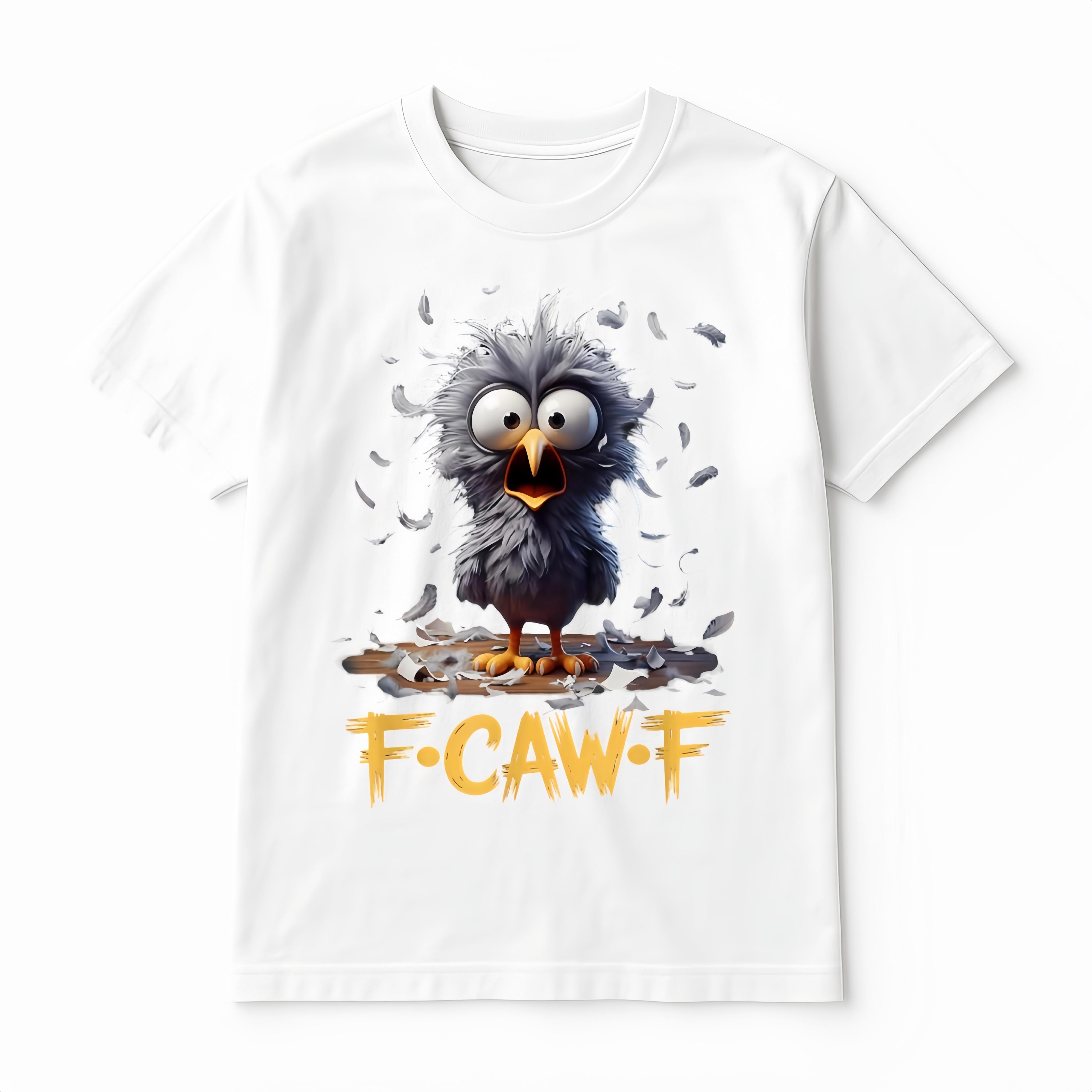 Cartoon Humor T-shirt Unisex T-shirt Cute graphic print New fall tops