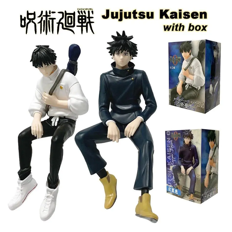 Jujutsu Kaisen Anime Figures Fushiguro Megumi Okkotsu Yuta 14-17cm PVC Action Figures Model Ornaments Toys Collection Gifts