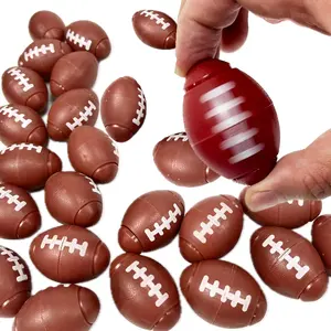 Football Fidget Spinners - 36 Piece Brown Color Kids 2" Party Favor Toys - Bulk Mini Foot Ball Stress Toy for Boys & Girls Birthday Giftfidget toys