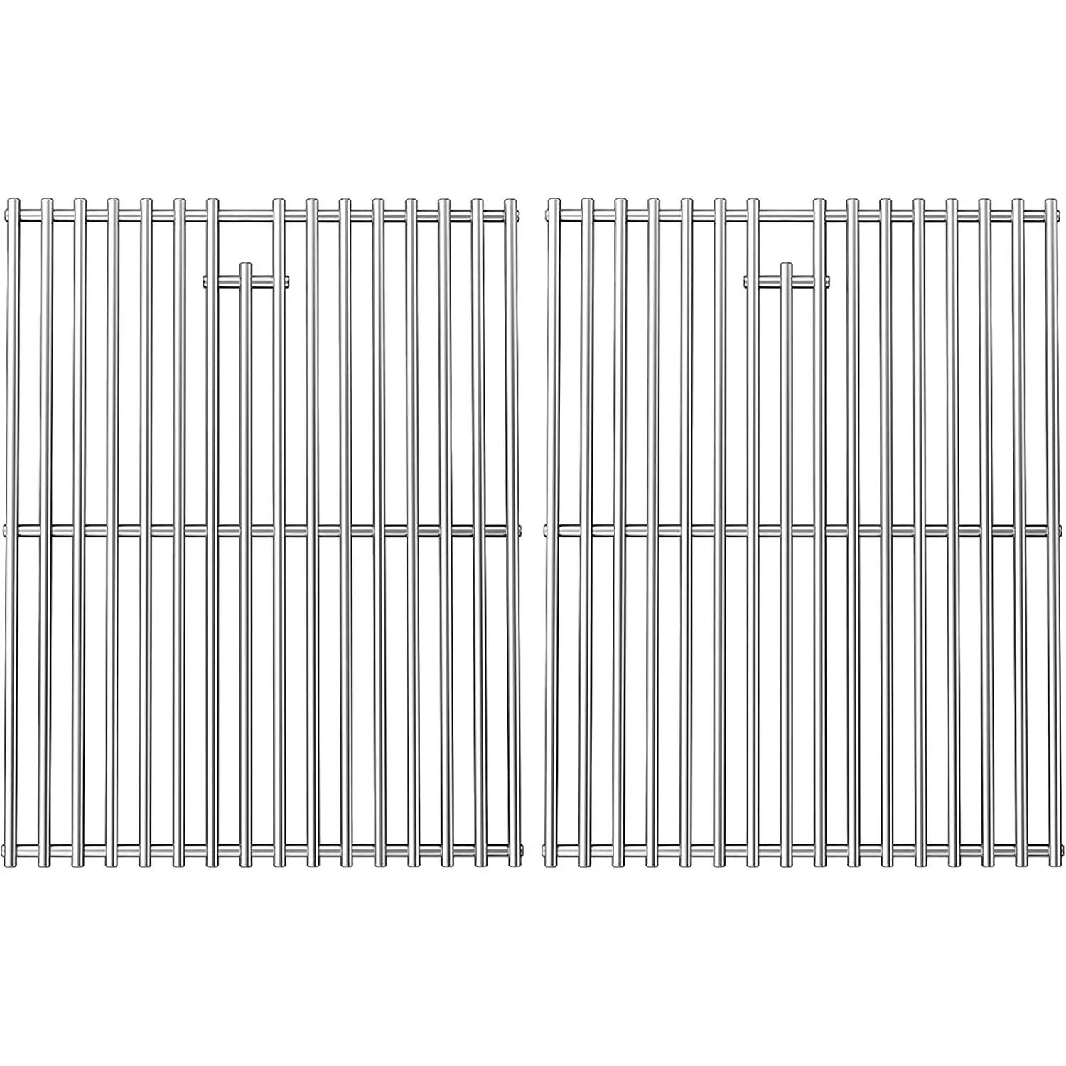 17 Inch Grill Grates for Home Depot Nexgrill 720-0830H, 720-0830D, 720-0783E, 720-0783C, Stainless Steel Cooking Grate Replacement Parts for Uniflame, Kenmore, Nexgrill 4&5-Burner Gas Grills