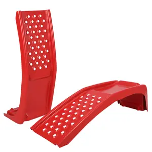 Heavy Duty Steel Car Ramps – 2 Pack, 8000 lbs Capacity, 8 Inch Lift Height – Portable Service Ramps for Cars, SUVs, Pickups, Low Profile Design for Garage Maintenance and Repair