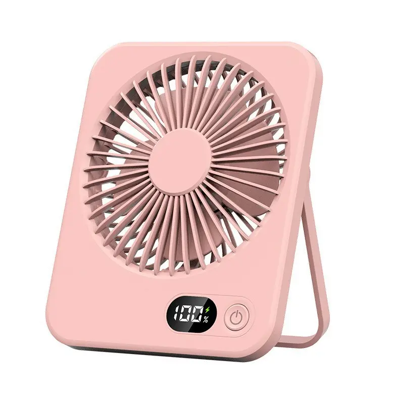 Portable USB Rechargeable Desk Fan - Quiet, Compact, Adjustable, Wall-Mountable, Flexible, USB Port, Dual Power Modes, Long Runtime, Sleep Aid for Dorm Use, Ideal for Bedroom Nightstands, Office Counters, Portable Usb Rechargeable Desk Fans
