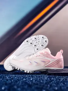 Professional Track Running Shoes, Sprinting Cleats for Students, Middle and Short Distance, Long Jump, Physical Exam Special Sports Shoes