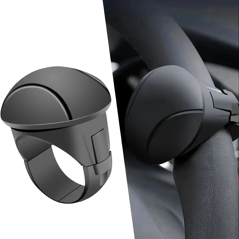360° Rotating Non-Slip Silicone Steering Wheel Push Ball, Multi-Function One-Hand Steering Assist, Labor-Saving Accessory for Car, Ideal Gift for Holidays like New Year and Christmas