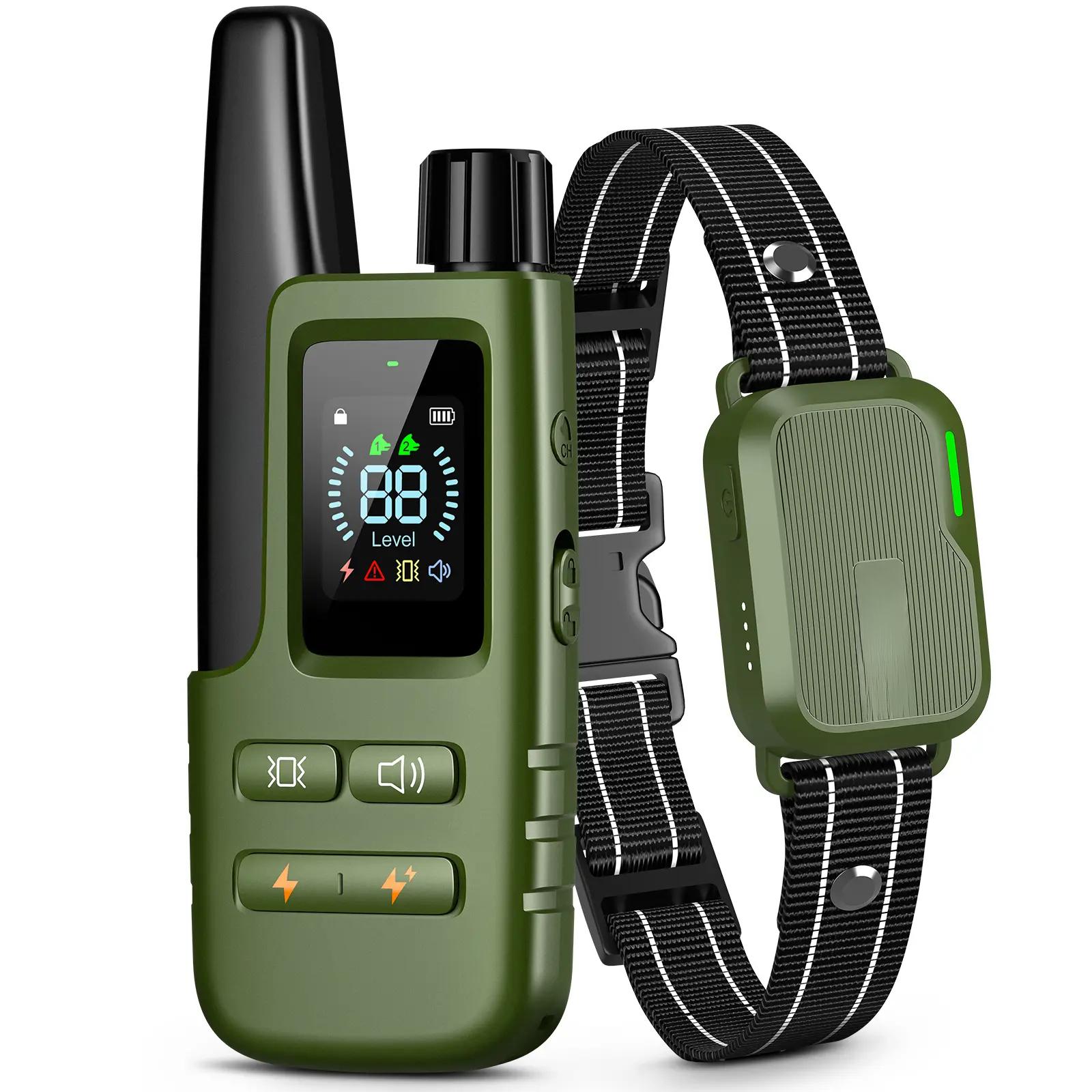 Dog Training Collar - 4500FT Dog Shock Collar with Remote, 4 Training Modes, Security Lock, IPX8 Waterproof, Rechargeable e-Collar for All Breeds Barking Collar Pet Products DT61