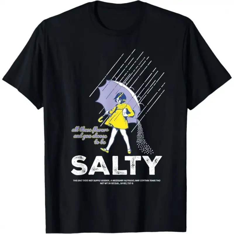 100% Premium Cotton T-Shirt Salty Sprinkle Tee T-Shirt