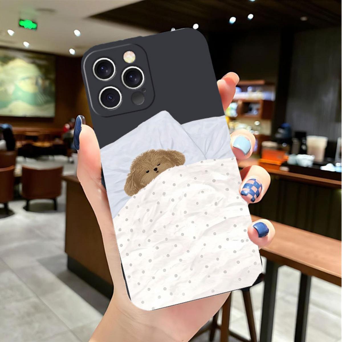 Phone case: Shockproof and anti-fall protective cover, a birthday gift suitable for both men and women, compatible with iPhone 17 Pro/16 Pro Max/15 Plus/14/13/12/11/XS/X/7/8 Plus, printed liquid-like phone case