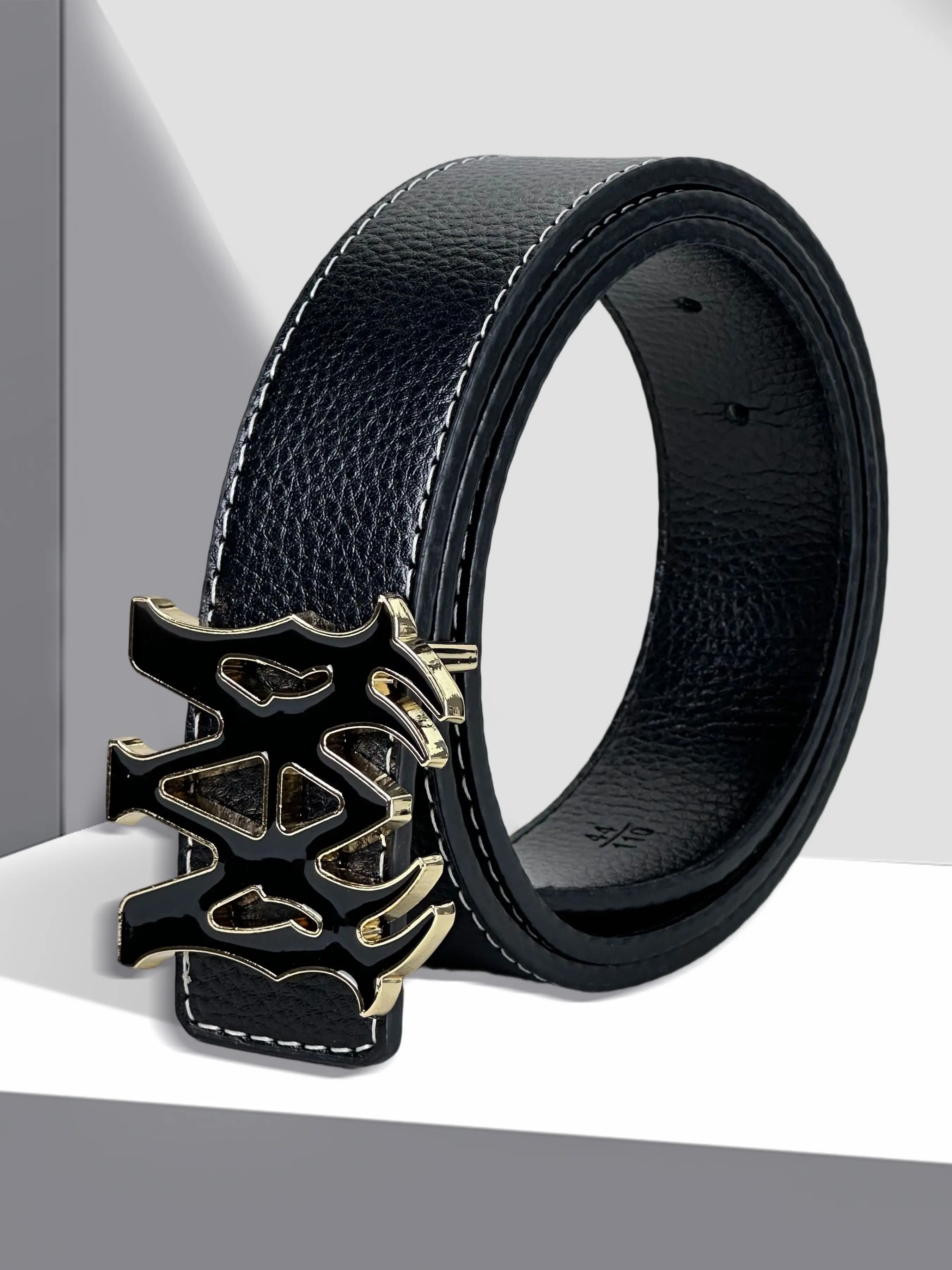 Men's Leather Belt, Stylish Accessory for Everyday Wear, Durable and Comfortable, Perfect for Formal and Casual, Essential Fashion Item