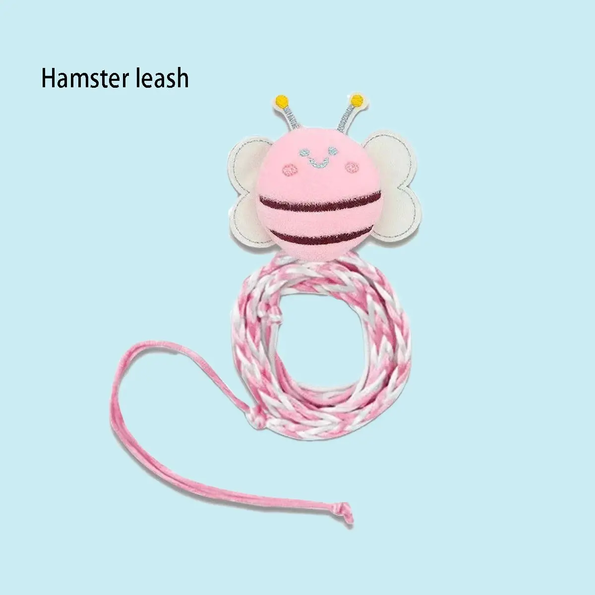 Bee Design Small Pet Harness Leash, Anti-Slip Walking Rope for Hamsters, Golden Bears, Squirrels, Chinchillas, Guinea Pigs, Flower Rats, Supplies