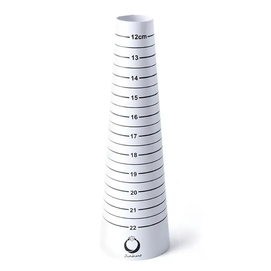Bangle Measurement Tool, Inner Diameter Ruler 12-22mm, DIY Jewelry Making Essential, Handmade Enthusiasts Must-Have, Jade Bangle Measurer