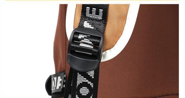 Capybara Backpacks Schoolbag for Teenage Waterproof Girls Boys Backpack Female Travel Bag Bookbag Mochila with Plush Keychain