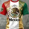 Mexico Soccer Jersey Men, Football Jerseys, Casual Sports Jersey, Aztec Pattern Shirt, Mexico Pride Futbol Tee, Eagle Crest Fan Apparel #ModoPartido