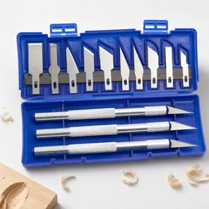 1 pack of Tang's engraving knives 13pc handmade pen knives set No. 11 sharp knife blades with foreign trade metal engraving knives wholesale