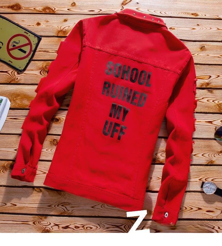 sets for men clothing Spring Autumn Mens Denim Jacket + Jeans Pants Set Fashion Single Breasted Coat Trousers Two Piece Denim suit Clothes Sleeve Sleeved Basic Formal Menswear 2 Piece Denim Outfit Jean Jacket and Jeans Set Denim Set (Belt not include