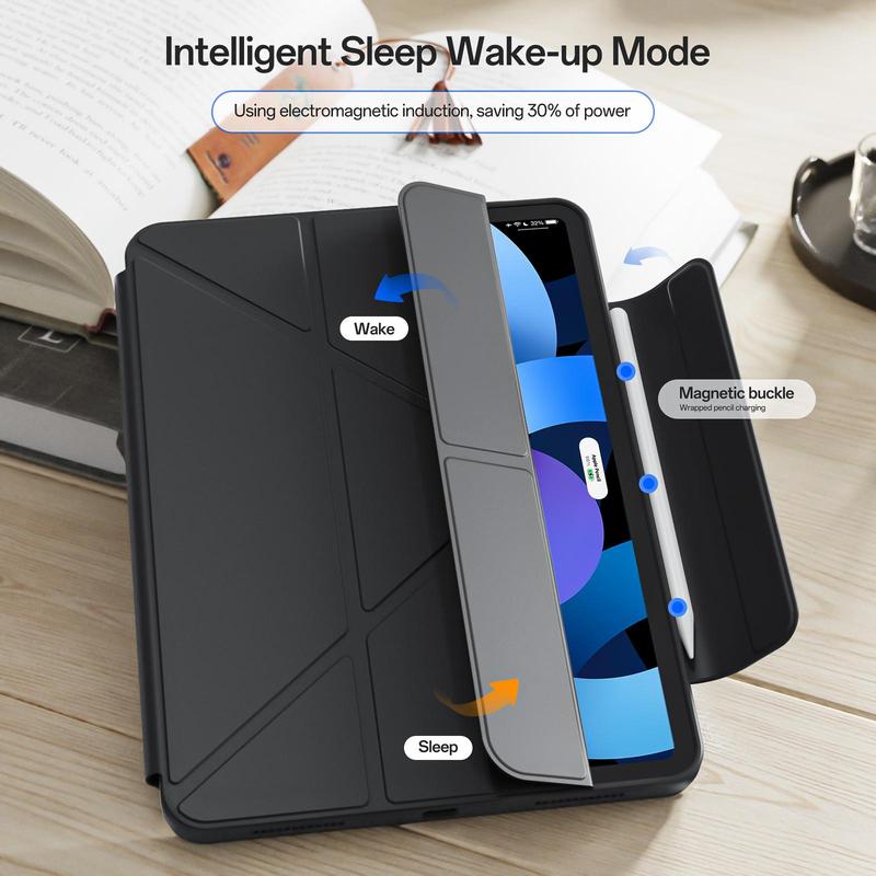 KENKE Magnetic Detachable Tablet Case, 1 Count Fashionable Tablet Protective Cover, Tablet Accessories Compatible with iPad Mini Air Pro Tablet Pc