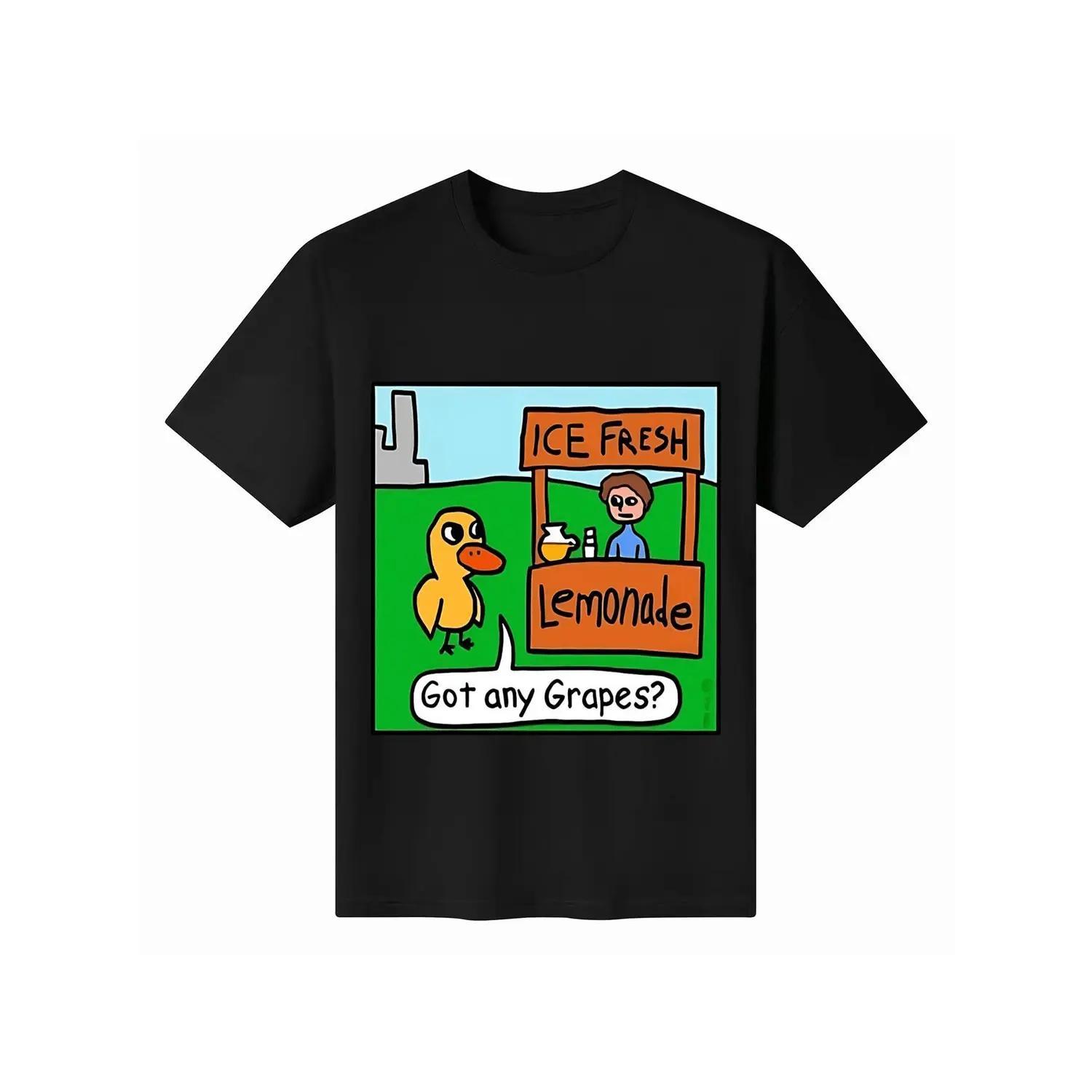 Humorous Duck Lce Fresh Lemonade and Grapes Gifts TShirt Humorous Duck Lce Fresh Lemonade and Grapes Gifts TShirt