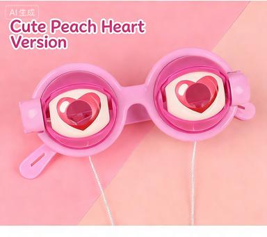 Creative Blinking Mechanism, Crazy Eyes, Halloween, Casual Style, Self-made Funny Glasses Gift