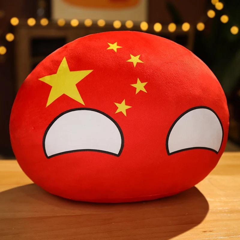 Anime Countryballs Plush Toy Multiple Countries Stuffed Pillow Gift