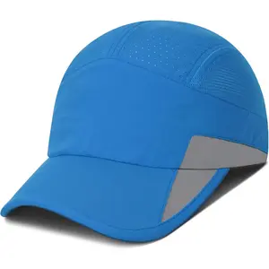 Unisex Unstructured Sports Cap for Adults - Reflective, Breathable, Fast-Dry, Ideal for Running