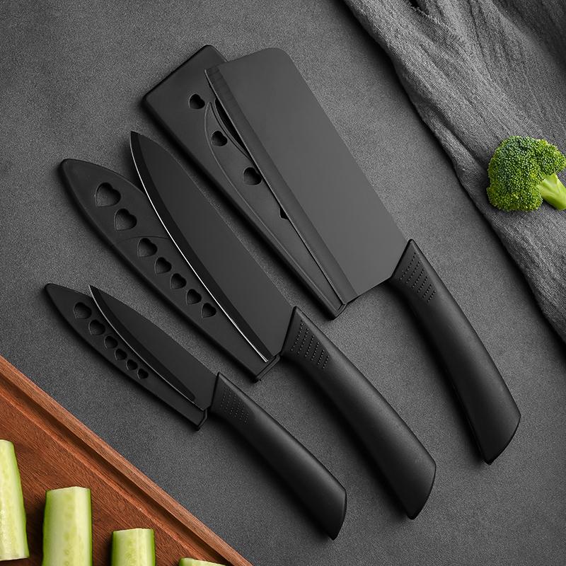 Professional Chef Knife Set - Handcrafted with Ergonomic Handle and Hammer-Finish Blade - Super Sharp Bone Cutting Knife, Butcher Knife, Fish Knife, Bread Knife, Hatchet, Kitchen Scissors - Perfect for Home Use, Mother's Gift Meat Dragon 7Pcs
