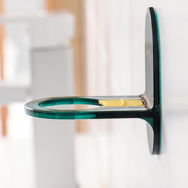 2pcs No-Drill Shower Gel Holder Wall Mounted Adjustable Luxury Shampoo Rack, Bathroom Organizer, Easy Installation, Durable Design