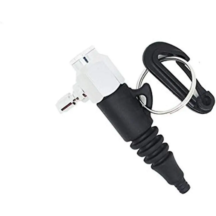 Dive Air Nozzle & Tire Inflator – Dual-Purpose Low Pressure Hose Adapter for Regulators, Schrader Valve Tires, Inflatable Beds, Boats & Outdoor Equipment