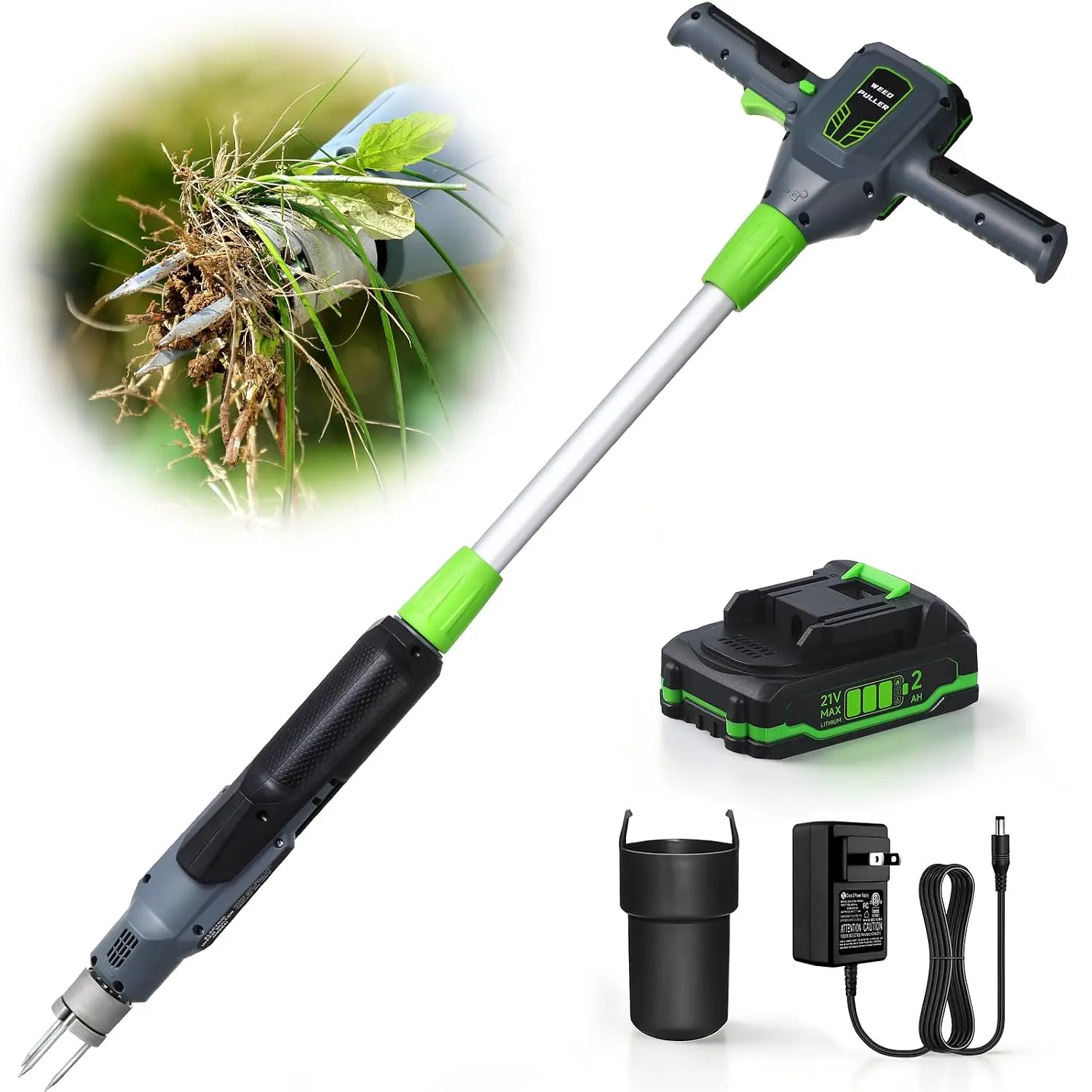 Weeding tool, 21V powerful garden tool electric weeder