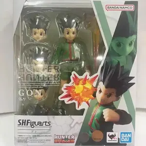 In Stock Shf Figuarts Shf Hunter X Hunter Killua Zoldyck Gon Anime Action Figure Model Finished Ornaments Gift Collection Toys