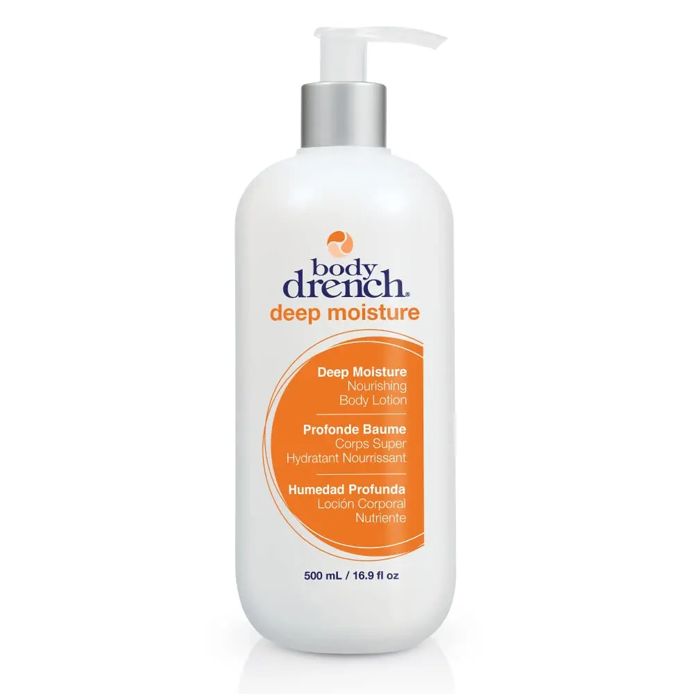 Body Drench Moisturizing Body Lotion - Nourishing & Hydrating Moisturizer Unscented Lotion for All Skin Types, Dry Skin Relief, 16.9 fl oz