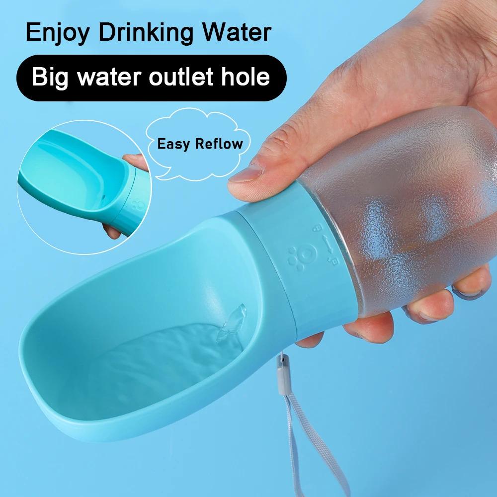 Big Dog Water Bottle Portable Drinking Bowl For Small Dogs Cat Travel Hiking Puppy Pet Water Dispenser Cup Labrador