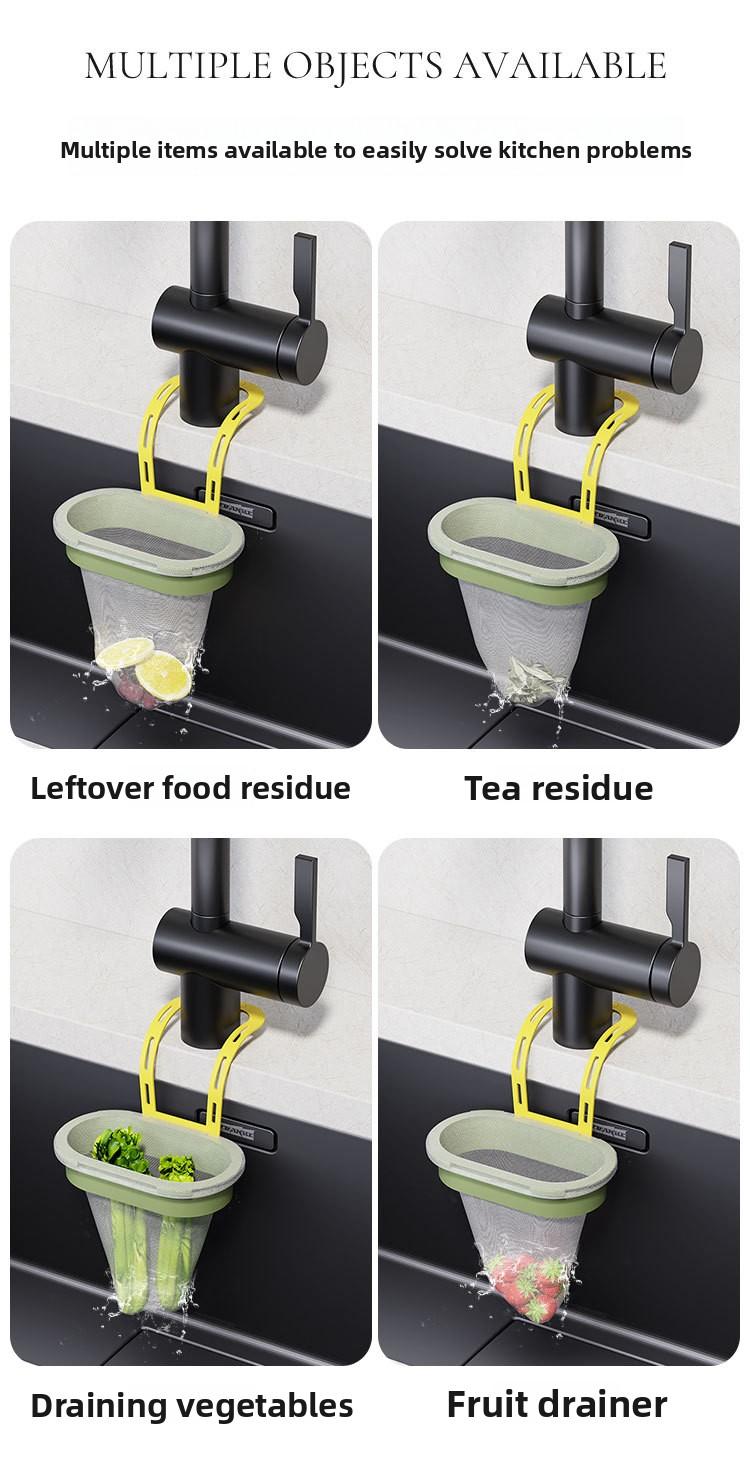 Disposable Kitchen Sink Strainer Set Complete Kitchen Gadget for Leftover Food Residue and Kitchen Waste Efficient Drainage Mesh Sieve for Sink Drains Durable and Easy to Use Kitchen Accessory for Daily Cleaning -RR