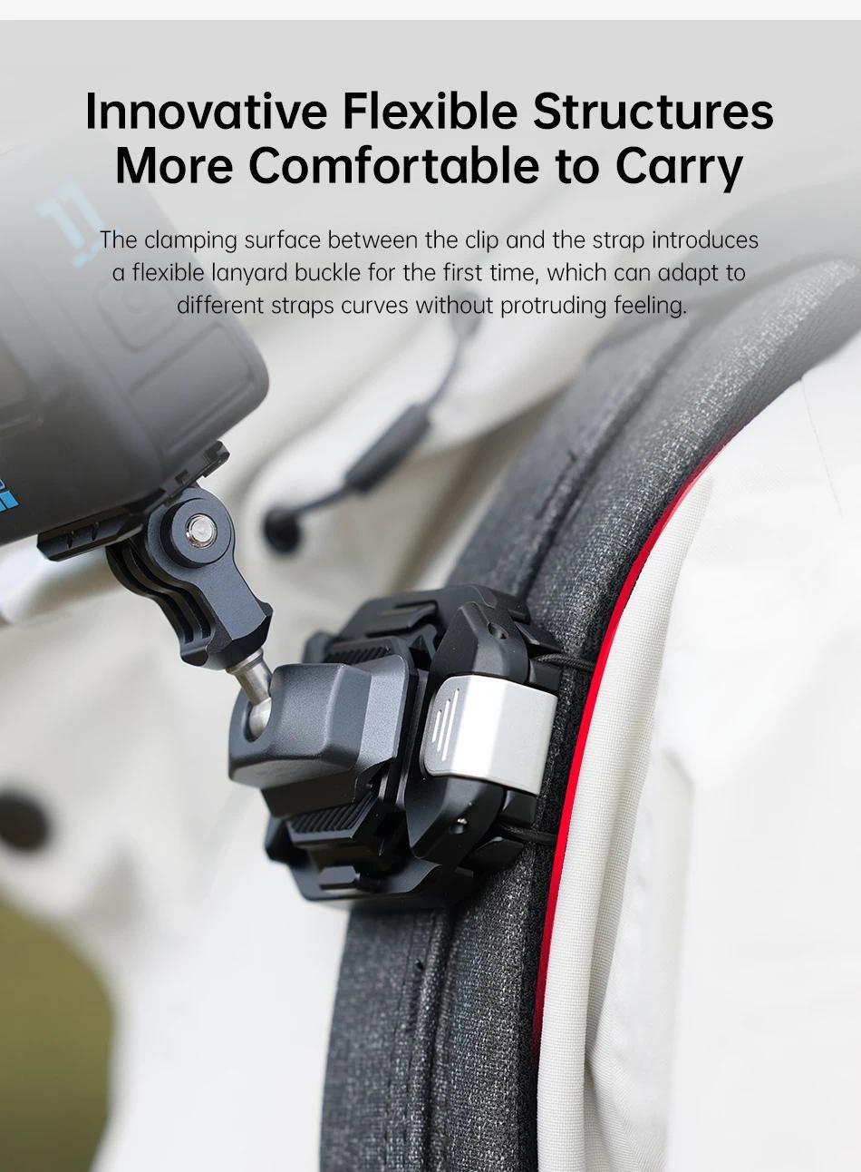 Ulanzi x Falcam F38 Quick Release System for Backpack & Shoulder Strap, upgraded Backpack Clip Kit, Shoulder Strap Mount for Gopro Sony Canon Nikon DSLR Camera Cage Quick Release Kit Base Arca-Swiss Ulanzi x Falcam F38 Quick Release System for Backpack & Shoulder Strap, upgraded Backpack Clip Kit, Shoulder Strap Mount for Gopro Sony Canon Nikon DSLR Camera Cage Quick Release Kit Base Arca-Swiss