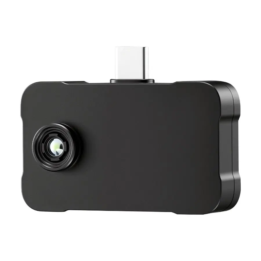 VEVOR Digital Thermal Imaging Camera Module for Smartphone Users, 512x384 Super Resolution Pixels, 25Hz Refresh Rate, 256x192 IR Resolution, -4°F to 1022°F Range, 6 Color Palettes for Android iOS Smartphones Tablets, Infrared View
