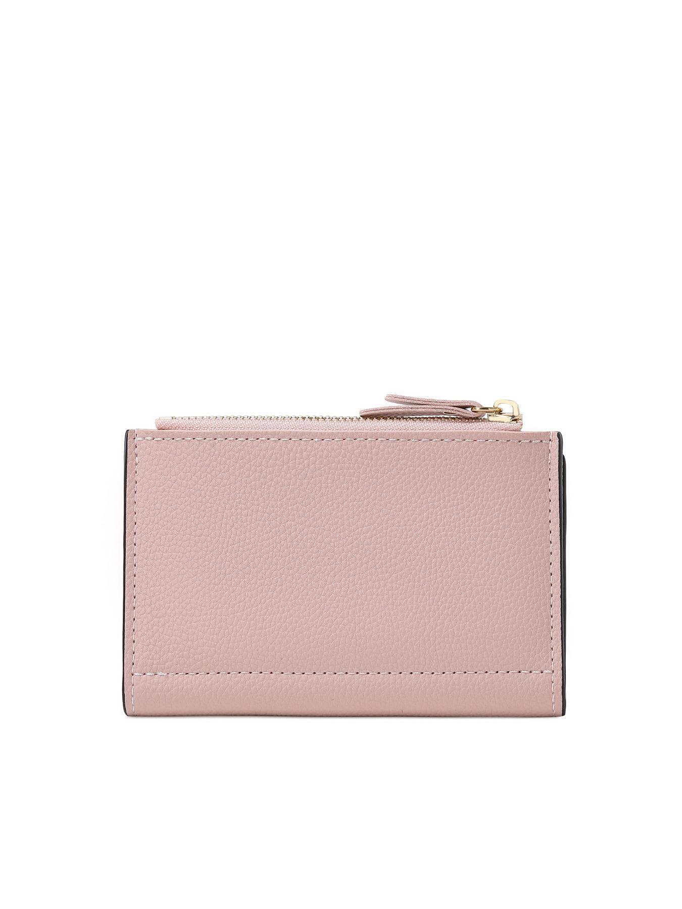 Women's Simple Plain Color Zipper Coin Purse, Casual Versatile Small Pu Card Holder, Simple All-match Purse for Daily Used, Fashionable Card Holder