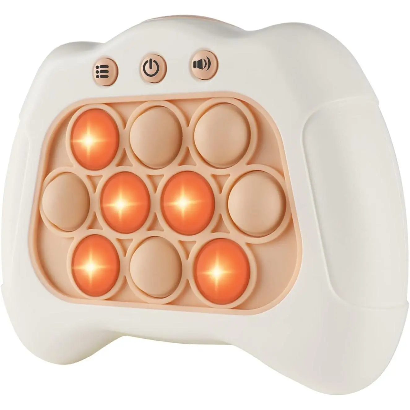 Handheld Speed Push Game Machine: A Fun Multiplayer Game  Family. Sensory Fidget Toy Christmas Toys Gifts  6 7 8 9 10 11 12 Years Old Kids Road Trip Car Games Kids White